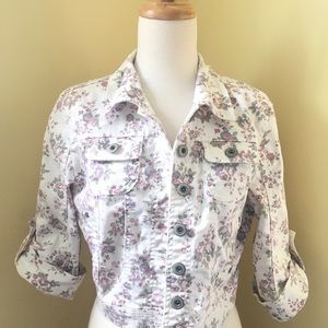 Cute~Highway Jeans Flower Jacket~Size M